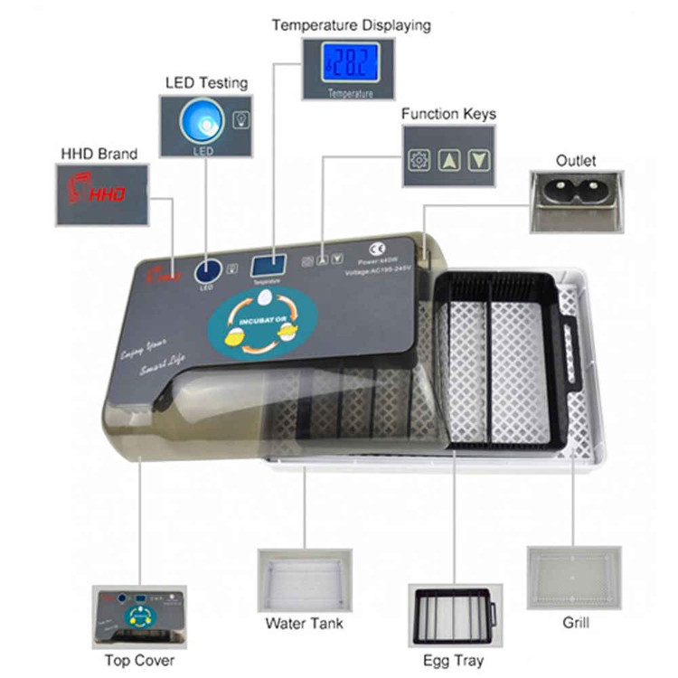 َAutomatic Egg Incubator 12